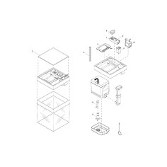 Askoll AB350036 Ricambio Albero con estrattore per Acquari Pure Kit S