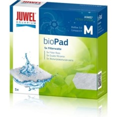JUWEL BioPad S - Ricambio Spugna di Perlon per filtri Compact Super/Bioflow Super (x acquari record) 5pz