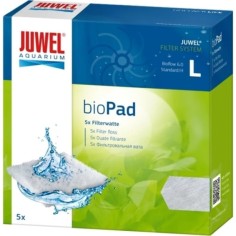 JUWEL BioPad S - Ricambio Spugna di Perlon per filtri Compact Super/Bioflow Super (x acquari record) 5pz