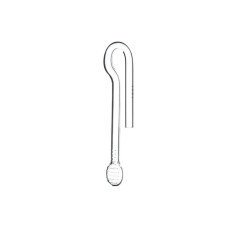Ada/Do!aqua Stream Pipe V-2 (f13, H20cm) - Tubo di aspirazione in Vetro Soffiato diametro 13mm