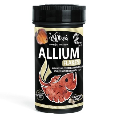 Haquoss Allium Flakes 250ml - mangime in fiocchi per con aggiunta di aglio