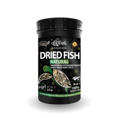 Haquoss Dried Fish 1000ml - Pesci secchi per tartarughe acquatiche adulte