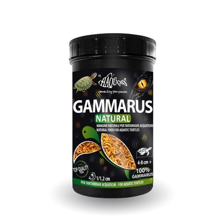 Haquoss Gammarus Natural - 100% Gammarus per tartarughe acquatiche