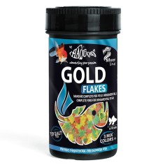 Haquoss Gold Flakes 250ml - Mangime in fiocchi per pesci rossi