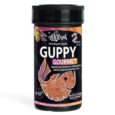 Haquoss Guppy Gourmet - mangime completo in micro-fiocchi per guppy