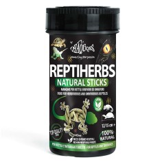 Haquoss ReptiHerbs Natural Sticks 250ml - Fibre in sticks per tartarughe e altri rettili erbivori e onnivori
