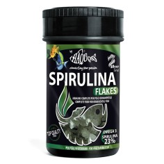 Haquoss Spirulina Flakes - mangime vegetale in fiocchi