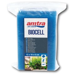 Amtra Biocell Blue Foam Cuscinetto filtrante grana fine - 18 x 12 cm