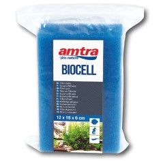 Amtra Biocell Blue Foam Cuscinetto filtrante grana grossa - 18 x 12 cm