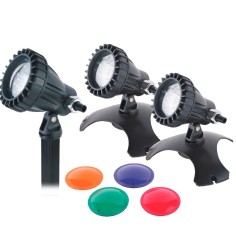Amtra Pond Halo 3 LED - set di faretti per l'illuminazione di laghetti e fontane 2