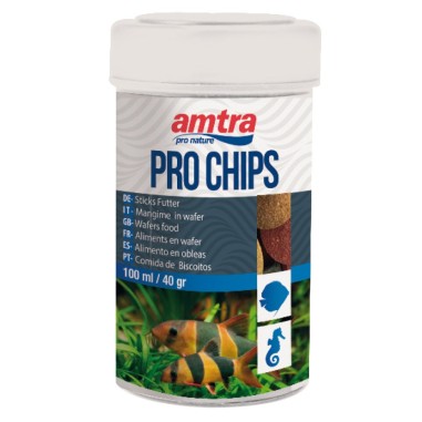 Amtra Pro Chips - Mangime in tavolette affondanti per pesci da fondo