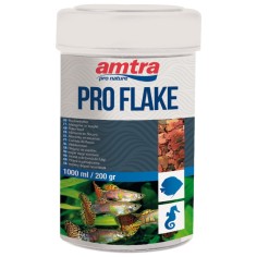Amtra Pro Flakes - Mangime in scaglie per pesci d’acquario d’acqua dolce e marina