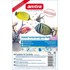 Amtra Quartetto Marino Cibo Congelato in Cubetti Blister singolo da 100gr