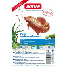 Amtra Rote Muchenlarven - Chironomus Congelato in Cubetti...