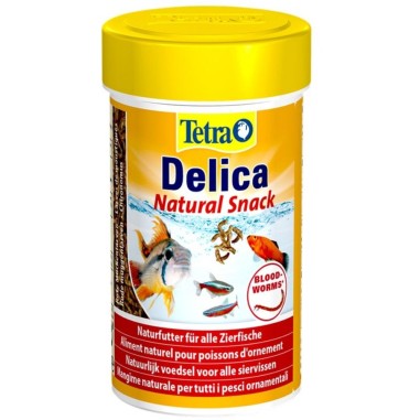 Tetra Delica Bloodwoorms 100ml - chironomus liofilizzato