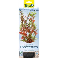 Tetra Pianta Decorativa in Plastica Modello Red Ludwigia (Ludwigia Repens) varie misure