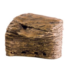 Exoterra Turtle Cliff Medium - Roccia + Filtro con Tripla Azione per Acqua Terrari- Misure cm 23x17x19,5H 2