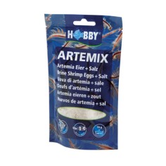 Hobby 21100 - Artemix 195gr- Uova di Artemia Salina + Sale per la Schiusa