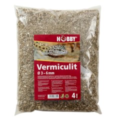 Hobby Vermiculite 4 Litri - Granulometria 3-6mm - Substrato d'incubazione per uova di rettili
