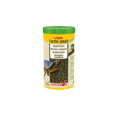 Sera Nature Turtle Adult 1000ml/260g - Mangime vegetale per tartarughe acquatiche e terrestri in età avanzata