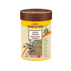 Sera Nature Vipagran baby 100ml/48gr - Microgranuli morbidi per avannotti con il 4 % di farina di insetti