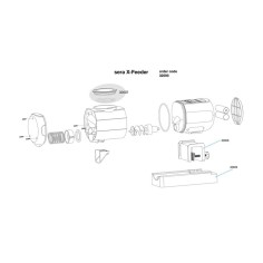 Sera X-Feeder - mangiatoia automatica digitale per scaglie e granuli 2