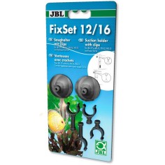 JBL Fix Set 12/16 - Ventose Con Clips Per Set Di Aspirazione 12/16