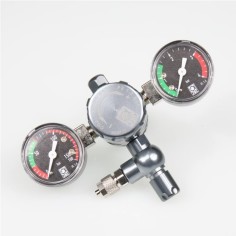 JBL Proflora CO2 Regulator Advanced - riduttore di pressione con 2 manometri per bombola usa e getta e ricaricabili 2