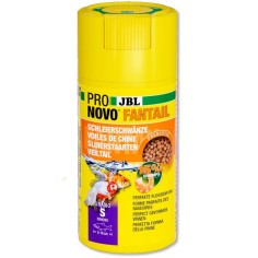 JBL ProNovo Fantail Grano S 100ml - Mangime base in granuli per Veiltails e altre varietà di pesce rosso da 3 a 10cm