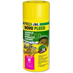 JBL ProNovo Pleco M - Compresse di mangime per loricaridi erbivori da 1 a 20cm