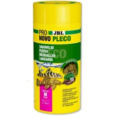 JBL ProNovo Pleco M - Compresse di mangime per loricaridi erbivori da 1 a 20cm
