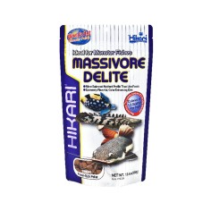 Hikari Massivore Delite 380gr - Mangime per Pesci Carnivori d' Acqua Dolce e Salata
