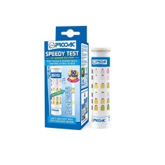 Prodac Speedy Test 7 in 1 - per la misurazione pH, GH, KH, NO2, Cl, CO2, NO3 - Confezione da 50 Strisce