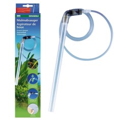 Dennerle 5890 - Aspirarifiuti con Doppia Valvola e Tubo di Aspirazione Sottile Ideale per Acquari con Piante