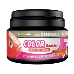 Dennerle Color Booster 100ml/45gr - alimento con 1000ppm di Astaxantina per tutti i pesci tropicali granulometria 0,5 mm