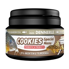 Dennerle Cookies Special Menu 100ml - alimento completo per pesci da fondo in chips da 8mm
