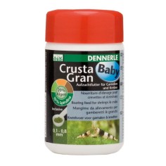 Dennerle Crusta Gran Baby 100ml ( Alimento Completo Per Gambereretti e Granchi Granulometria 0,1-0,8mm )