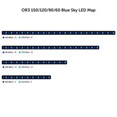 Orphek OR3 150 Sky Blue 75w - plafoniera LED per acquari marini 2
