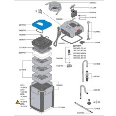 Eheim 2371 Filtro Esterno Professionel 4+ Thermo 250T 2
