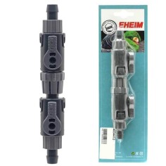 EHEIM 4004412 Rubinetto doppio regolabile per tubi 12/16 Sgancio Rapido
