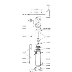 Eheim Classic 150 - Filtro Esterno 2211010 - Consumo 5 watt Portata 300 L/H - per Acquari da 50 a 150 Litri 2