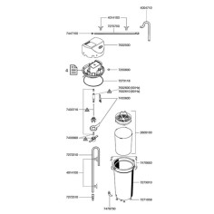 Eheim Classic 250 - Filtro Esterno 2213010 - Consumo 8 watt Portata 440 L/H - per Acquari fino a 250 Litri 2