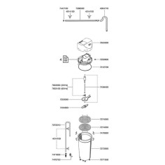 Eheim Classic 350 - Filtro Esterno 2215010 - Consumo 15 watt Portata 620 L/H - per Acquari fino a 350 Litri 2