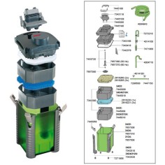 Eheim Filtro Esterno Experience Completo di Materiali Filtranti per acquari 2