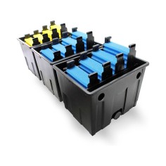 SunSun CBF-350C - filtro biologico a tripla camera per laghetti fino a 24000 litri 2