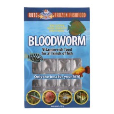 Ruto Bloodworm Chironomus Rosso Congelato- Blister Singolo da 100gr