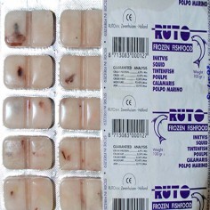 Ruto Squid Calamaro Congelato - Blister Singolo da 100gr