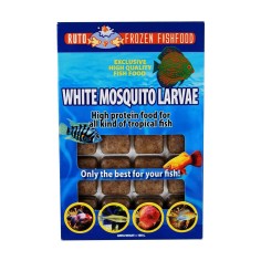 Ruto White Mosquito Chironomus Bianco Congelato - Blister Singolo da 100gr