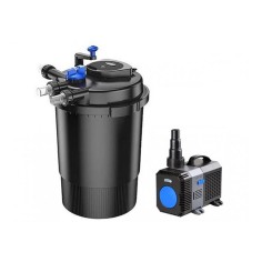 SunSun Kit ECO CPF fino a 10000 litri con filtro pressurizzato, UV-C e pompa a risparmio energetico