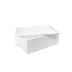 Box di Polistirolo con Coperchio 10,5L cm38,5x27x16,5h
